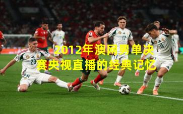 2012年澳网男单决赛央视直播的经典记忆