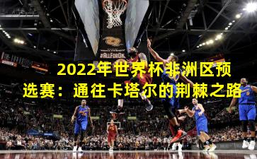 2022年世界杯非洲区预选赛:通往卡塔尔的荆棘之路